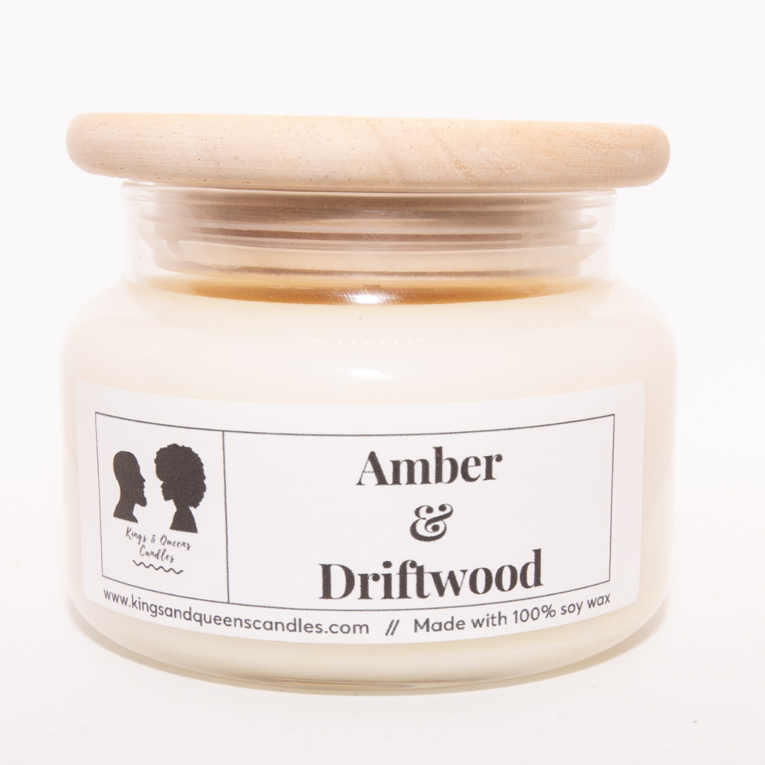 Amber & Driftwood - Kings and Queens Candles