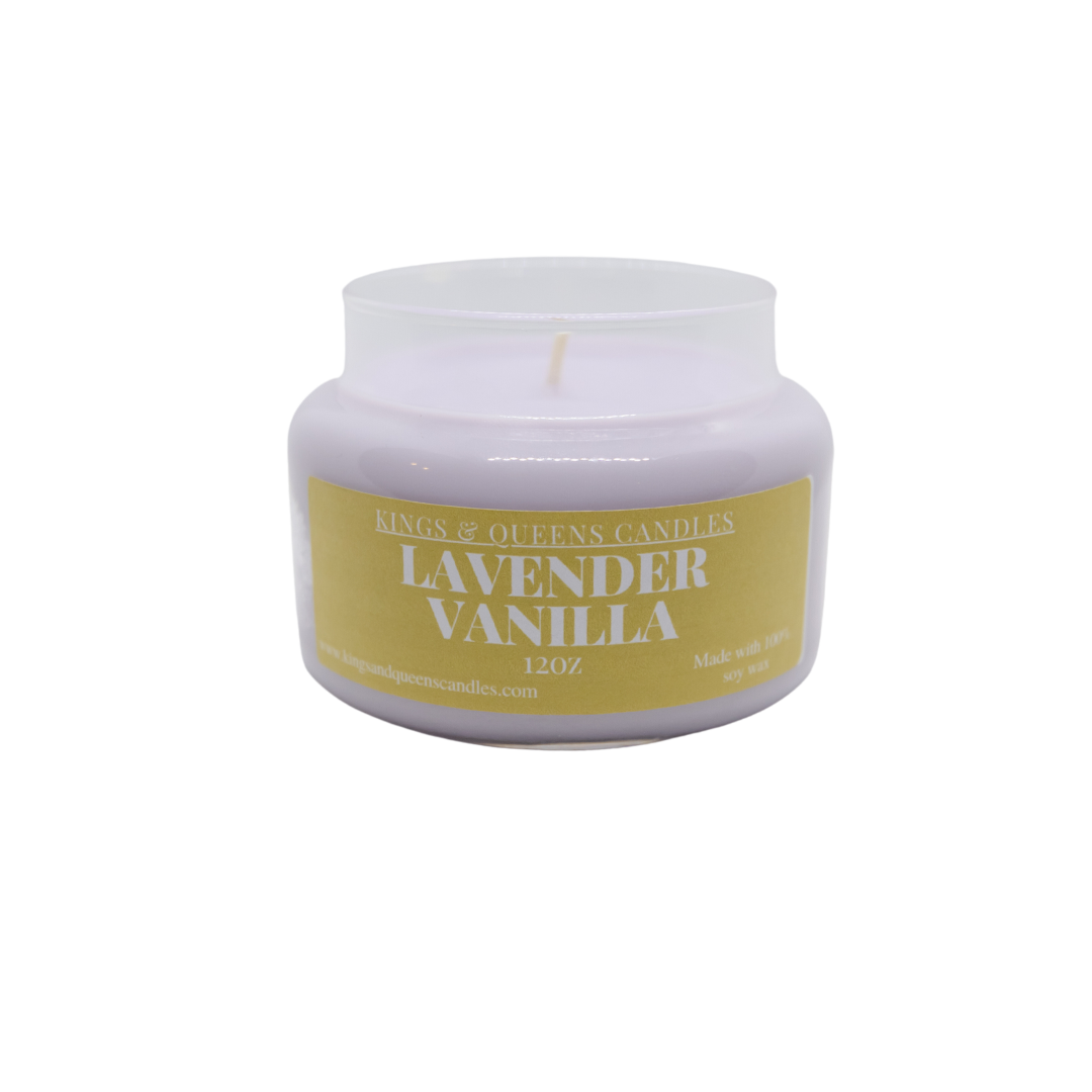 Lavender Vanilla - Kings and Queens Candles