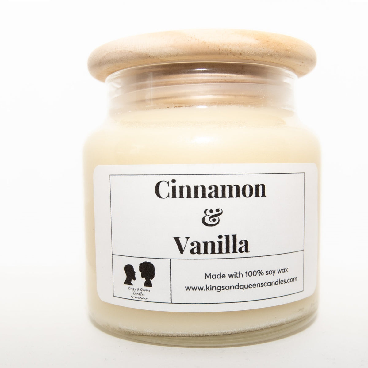 Cinnamon & Vanilla - Kings and Queens Candles