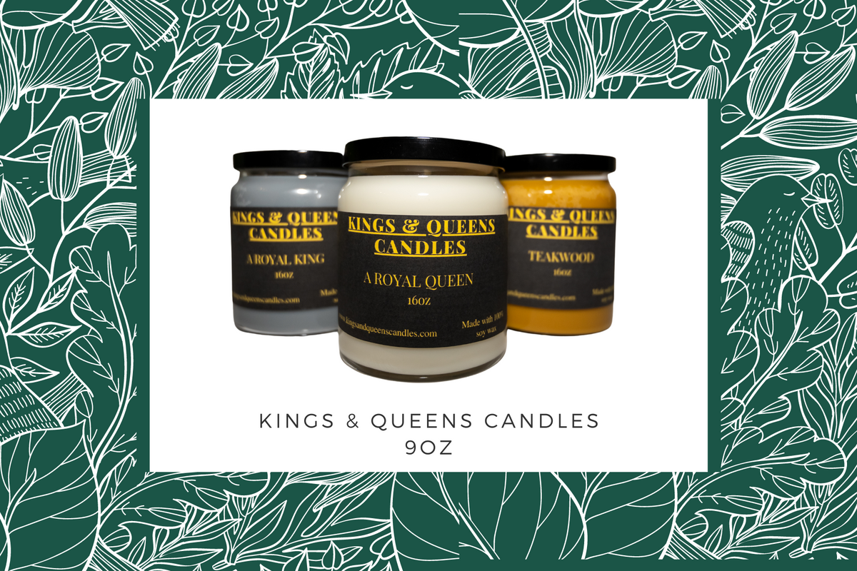 9oz Candles - Kings and Queens Candles