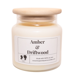 Amber & Driftwood - Kings and Queens Candles